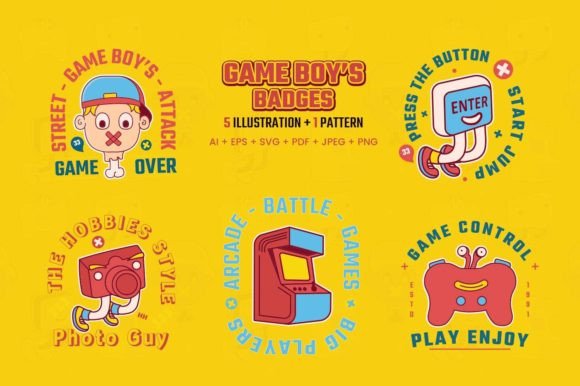 Game Boy Illustration Bundling Pack