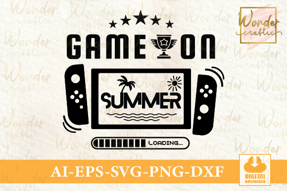 Game on Summer Loading: A Fresh, Dynamic Display Font for Creative Projects