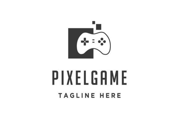 Premium Pixel Game Logo Design Vector for Creative Projects
