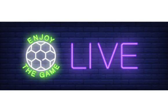 Revamp Your Sports Pub Ambiance with Neon Text and Football-Themed Designs