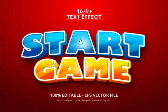 Start Game Text: The Cartoon Text Effect Revolutionizing Design Workflows