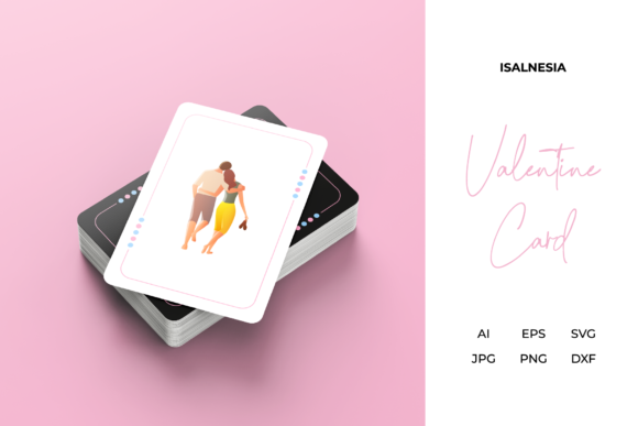 Valentine Love Playing Card Game Vector: A Modern Design Resource for Creative Professionals