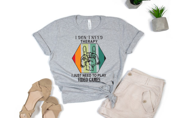 Video Game Tshirt Quote SVG PNG JPG EPS Files